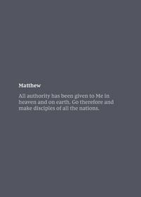 Produktbild: NKJV Bible Journal - Matthew, Paperback, Comfort Print | Softcover