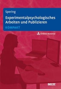 Produktbild: Experimentalpsychologisches Arbeiten und Publizieren kompakt