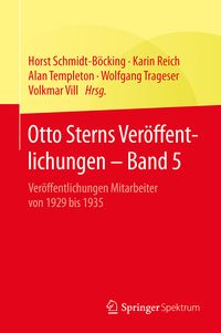 Produktbild: Otto Sterns Ver&ouml;ffentlichungen &ndash; Band 5