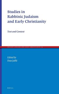 Produktbild: Studies in Rabbinic Judaism and Early Christianity