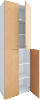 Produktbild: XL Holz Gro&szlig;er Schuhschrank Schuhkommode Lona 6