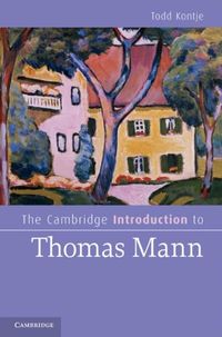 Produktbild: Cambridge Introduction to Thomas Mann