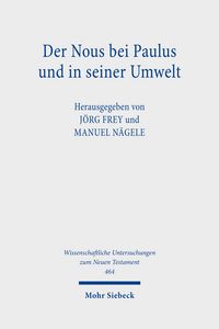 Produktbild: Der Nous bei Paulus und in seiner Umwelt