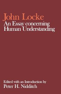 Produktbild: An Essay concerning Human Understanding