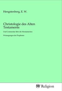 Produktbild: Christologie des Alten Testaments