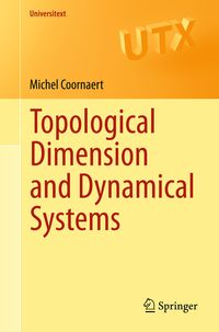 Produktbild: Topological Dimension and Dynamical Systems