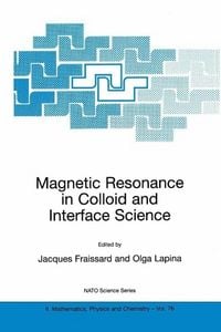 Produktbild: Magnetic Resonance in Colloid and Interface Science