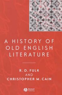 Produktbild: A History of Old English Literature