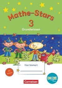 Produktbild: Mathe-Stars - Grundwissen - BOOKii-Ausgabe - 3. Schuljahr