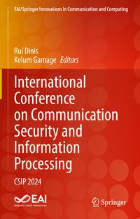 Produktbild: International Conference on Communication Security and Information Processing