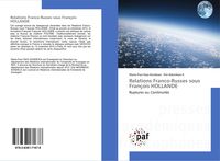 Produktbild: Relations Franco-Russes sous Fran&ccedil;ois HOLLANDE