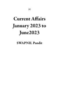 Produktbild: Current Affairs January 2023 to June2023 (1)
