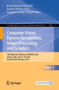 Produktbild: Computer Vision, Pattern Recognition, Image Processing, and Graphics