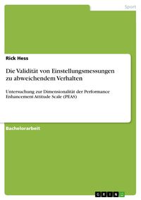 Produktbild: Die Validit&auml;t von Einstellungsmessungen zu abweichendem Verhalten