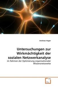 Produktbild: Hager, A: Untersuchungen zur Wirkm&auml;chtigkeit der sozialen Ne