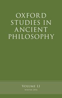 Produktbild: Oxford Studies in Ancient Philosophy, Volume 51