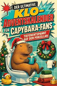 Produktbild: Der ultimative Klo-Adventskalender f&uuml;r Capybara-Fans