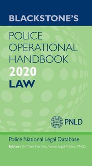 Produktbild: (PNLD), P: Blackstone's Police Operational Handbook 2020: La