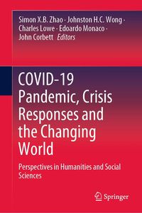 Produktbild: COVID-19 Pandemic, Crisis Responses and the Changing World