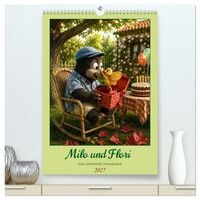 Produktbild: Milo und Flori (hochwertiger Premium Wandkalender 2027 DIN A2 hoch), Kunstdruck in Hochglanz