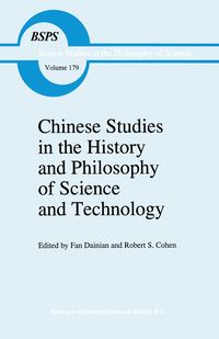 Produktbild: Chinese Studies in the History and Philosophy of Science and Technology