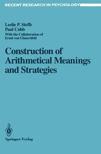 Produktbild: Construction of Arithmetical Meanings and Strategies