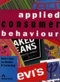 Produktbild: Evans, M: Applied Consumer Behavior