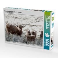 Produktbild: CALVENDO Puzzle Schottisches Hochlandrind in Glencoe | 1000 Teile Lege-Gr&ouml;&szlig;e 64x48cm Foto-Puzzle f&uuml;r gl&uuml;ckliche Stunden