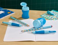 STABILO Anspitzer EASYsharpener 3in1 blau, Rechtshänder