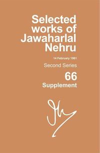 Produktbild: Selected Works of Jawaharlal Nehru, Second Series, Vol 66 (Supplement)