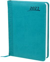 Trötsch Buchkalender A5 Aqua 2023 von Trötsch Verlag GmbH & Co.KG