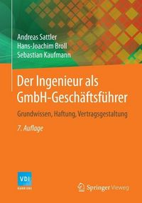 Produktbild: Der Ingenieur als GmbH-Gesch&auml;ftsf&uuml;hrer