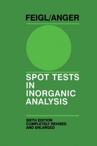 Produktbild: Spot Tests in Inorganic Analysis