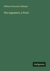 Produktbild: The Argument, a Priori
