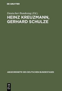 Produktbild: Heinz Kreuzmann, Gerhard Schulze
