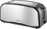 Produktbild: Michelino Toaster 4-Scheiben 1400 Watt Edelstahl schwarz