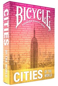 Produktbild: Bicycle Cities of the World (Designer Spielkarten, Poker, Skat...)