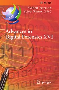 Produktbild: Advances in Digital Forensics XVI