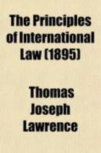 Produktbild: The Principles of International Law