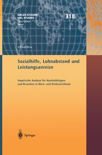Produktbild: Sozialhilfe, Lohnabstand und Leistungsanreize