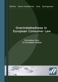 Produktbild: Overindebtedness in European Consumer Law