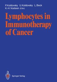 Produktbild: Lymphocytes in Immunotherapy of Cancer