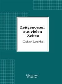 Produktbild: Zeitgenossen aus vielen Zeiten
