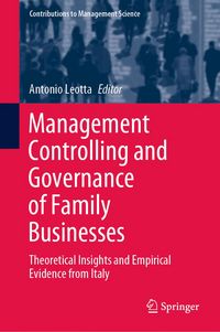 Produktbild: Management Controlling and Governance of Family Businesses