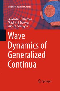 Produktbild: Wave Dynamics of Generalized Continua