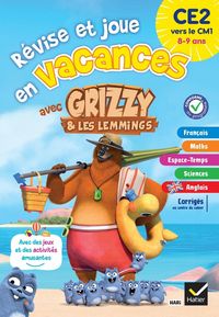 Produktbild: R&eacute;vise et joue en vacances avec Grizzy & les lemmings : CE2 vers CM1