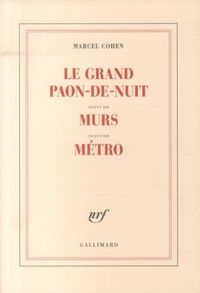 Produktbild: Le grand paon-de-nuit, suivi de Murs, suivi de M&eacute;tro