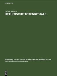Produktbild: Hethitische Totenrituale