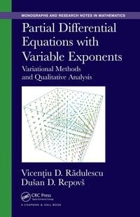 Produktbild: Partial Differential Equations with Variable Exponents