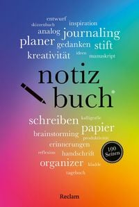Produktbild: 100 Seiten. Notizbuch